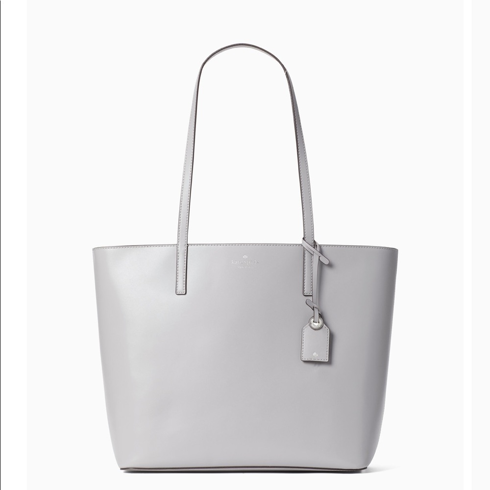SOLD New Kate Spade Janie Tote Nimbus Grey
